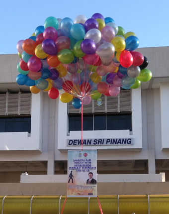 Helium Balloon Cutting – One Image Balloon Sdn Bhd