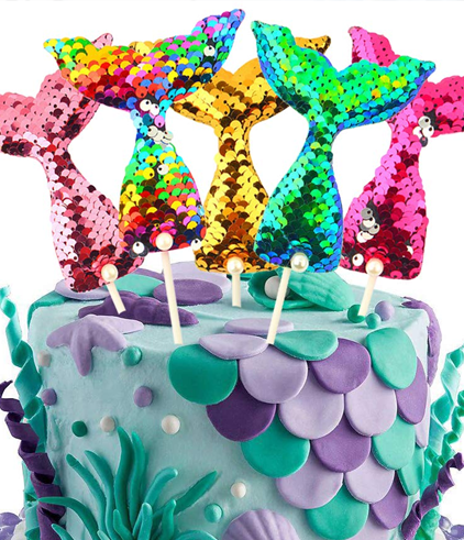 Cake Topper Happy Birthday 40 Ans Paillettes Cake Topper