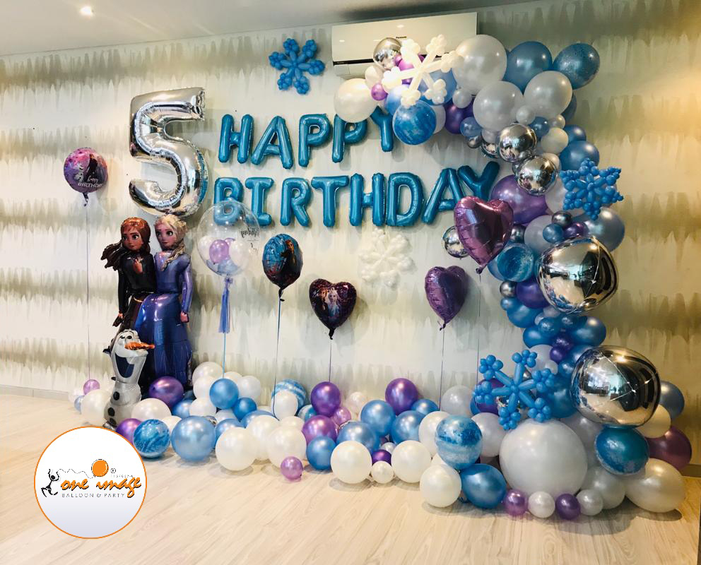 Themed Birthday Balloon Decoration